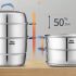 ASD 爱仕达三层复底不锈钢蒸锅 加高大容量 不串味 易收纳 3 2cm