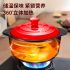 爱仕达（ASD）砂锅煲汤锅炖锅 新陶煲仔饭沙锅浅汤陶瓷煲 4.5L