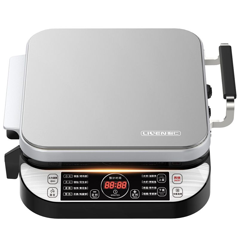 Liven利仁 家用电饼铛煎烤机 LR-FD431 双面加热 加深烤盘