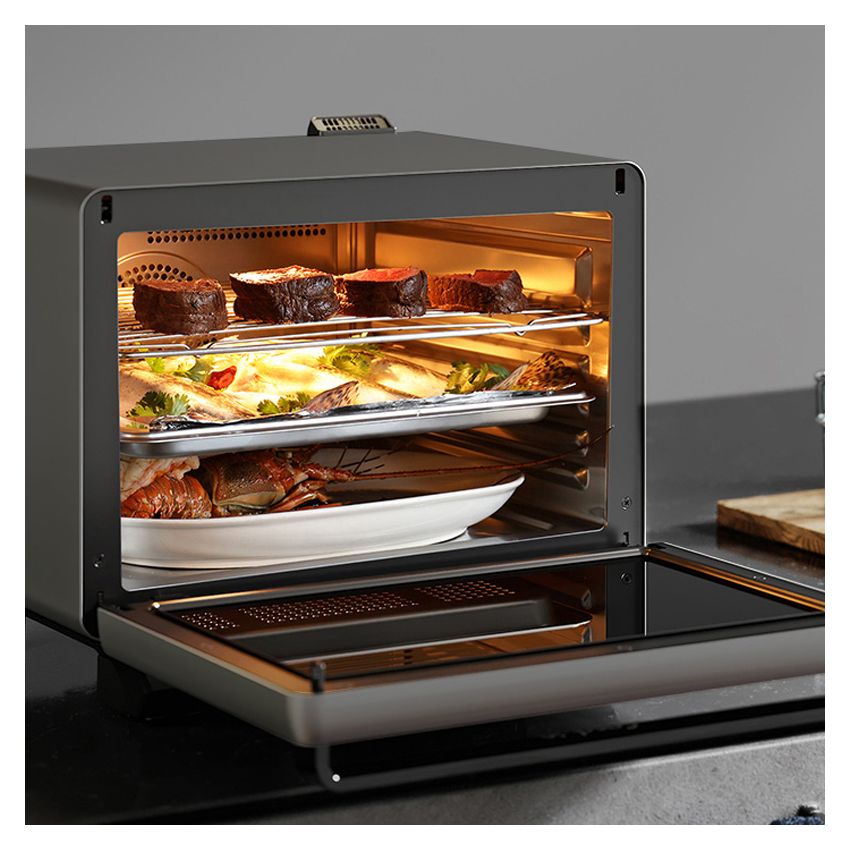 Joydeem 台式蒸烤箱JD-S40T 50道预设菜谱 蒸烤一体机