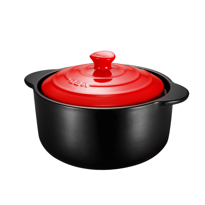 爱仕达（ASD）砂锅煲汤锅炖锅 新陶煲仔饭沙锅浅汤陶瓷煲 4.5L