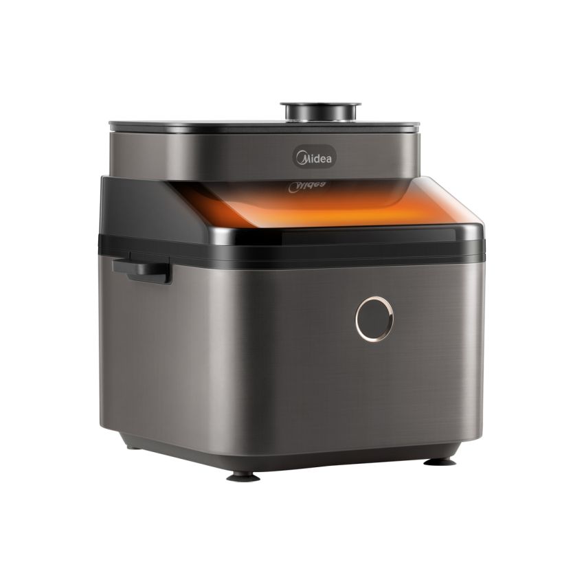 Midea美的 超嫩力空气炸锅 家用一体多功能可视化大容量蒸汽烤箱 3D水雾锁嫩技术 7L