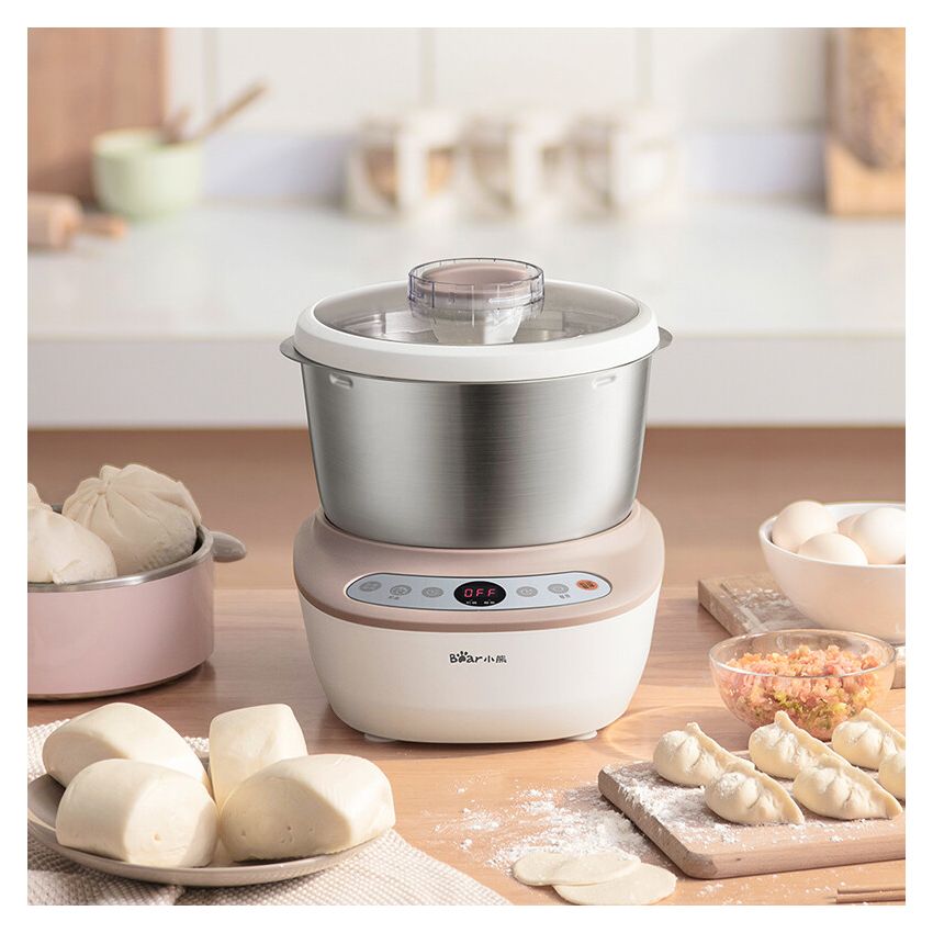 Bear小熊 全自动5L和面机 HMJ-A50B1 快速揉面 智能定时