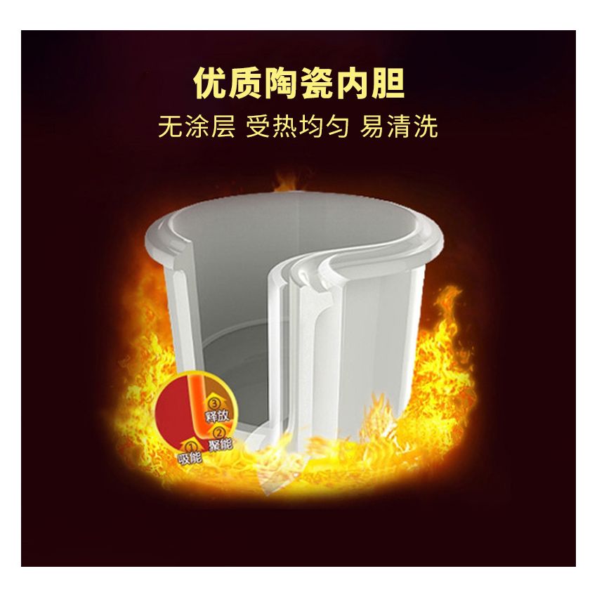 Tianji天际 多功能隔水电炖盅DGD33-32EG 一锅四胆 隔水柔炖