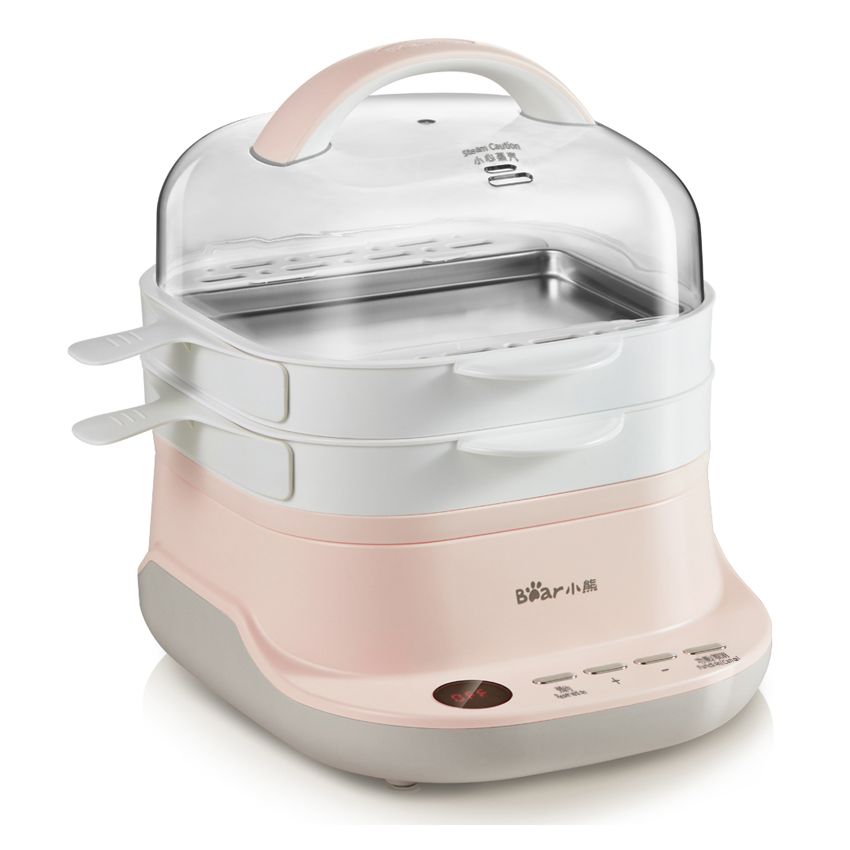 Bear小熊迷你肠粉机电蒸锅CFJ-A30Q3 双层抽屉式 家用多功能