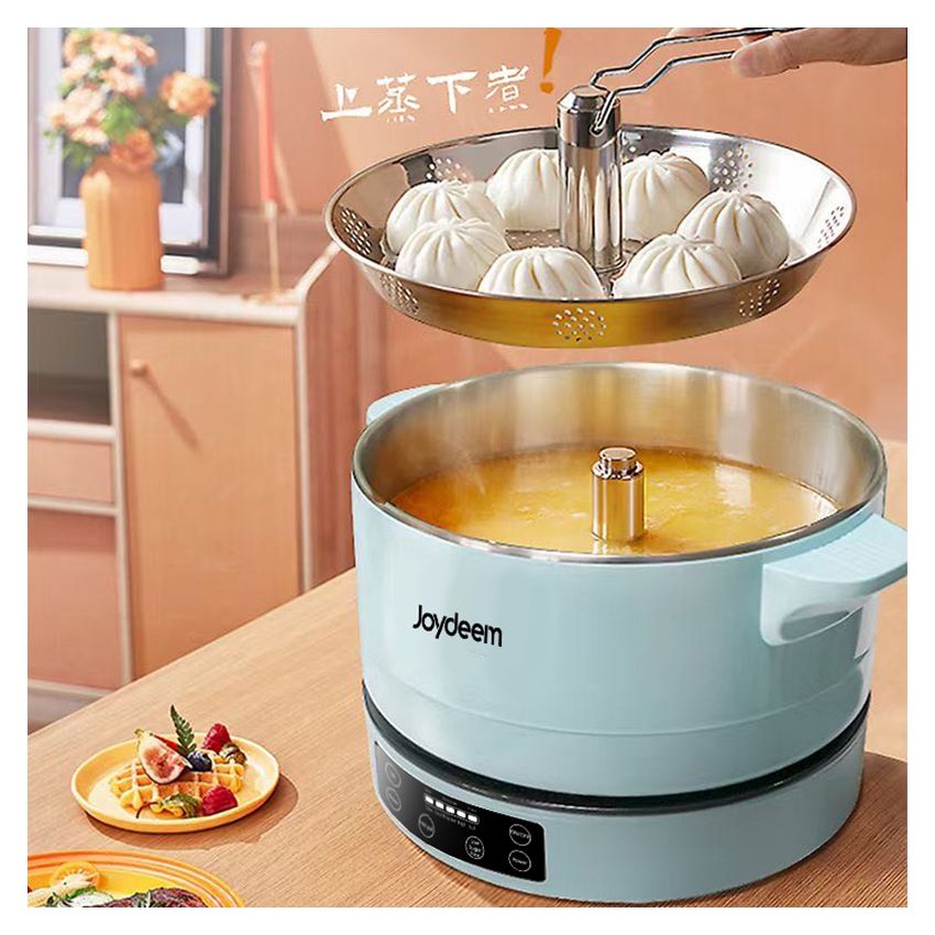 Joydeem 升降多功能电火锅JD-DHG4A 一键升降 上蒸下煮