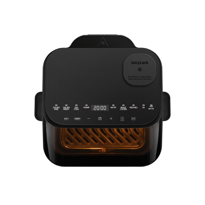 Midea美的 超嫩力空气炸锅 家用一体多功能可视化大容量蒸汽烤箱 3D水雾锁嫩技术 7L