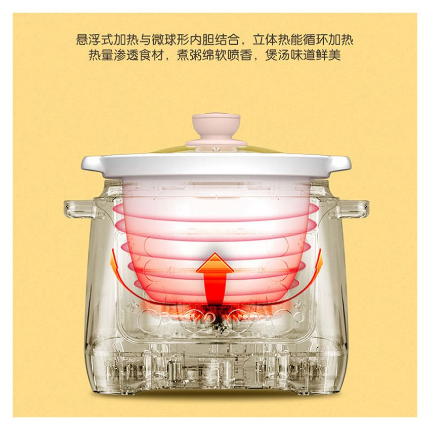 Tianji天际 1.3L迷你电炖锅 DGD13-13CMD 阶段式BB煲