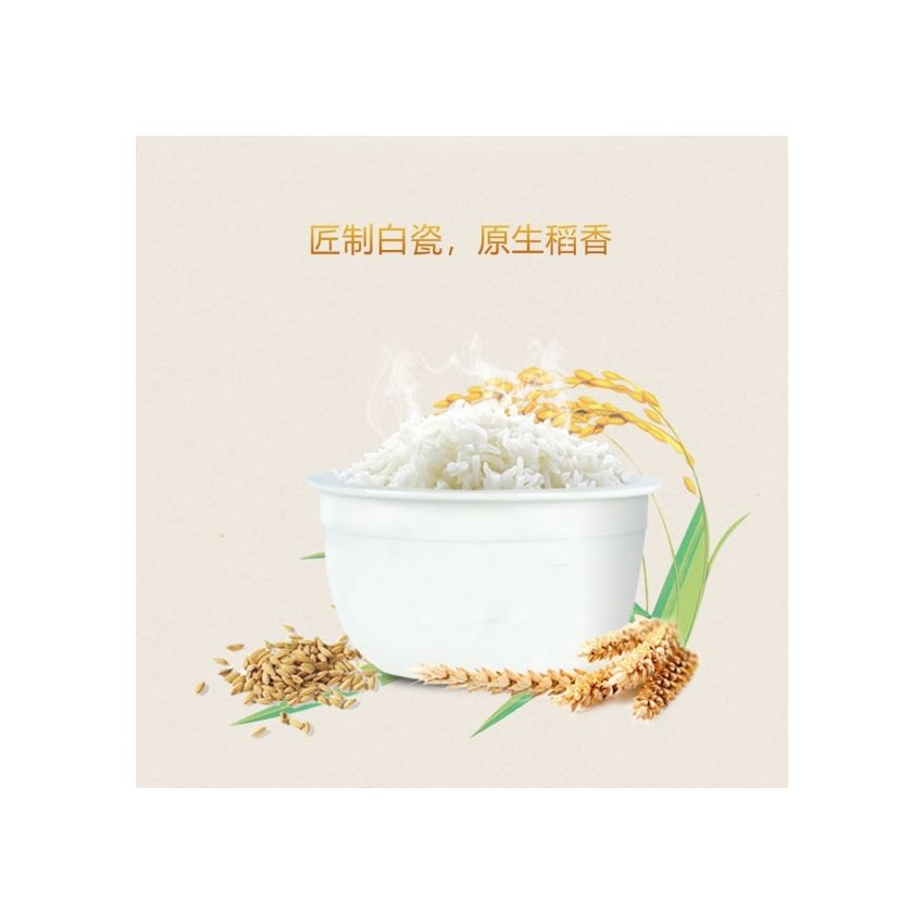 Tianji天际 优质陶瓷电饭煲FD30D 无涂层内胆 煮饭更健康