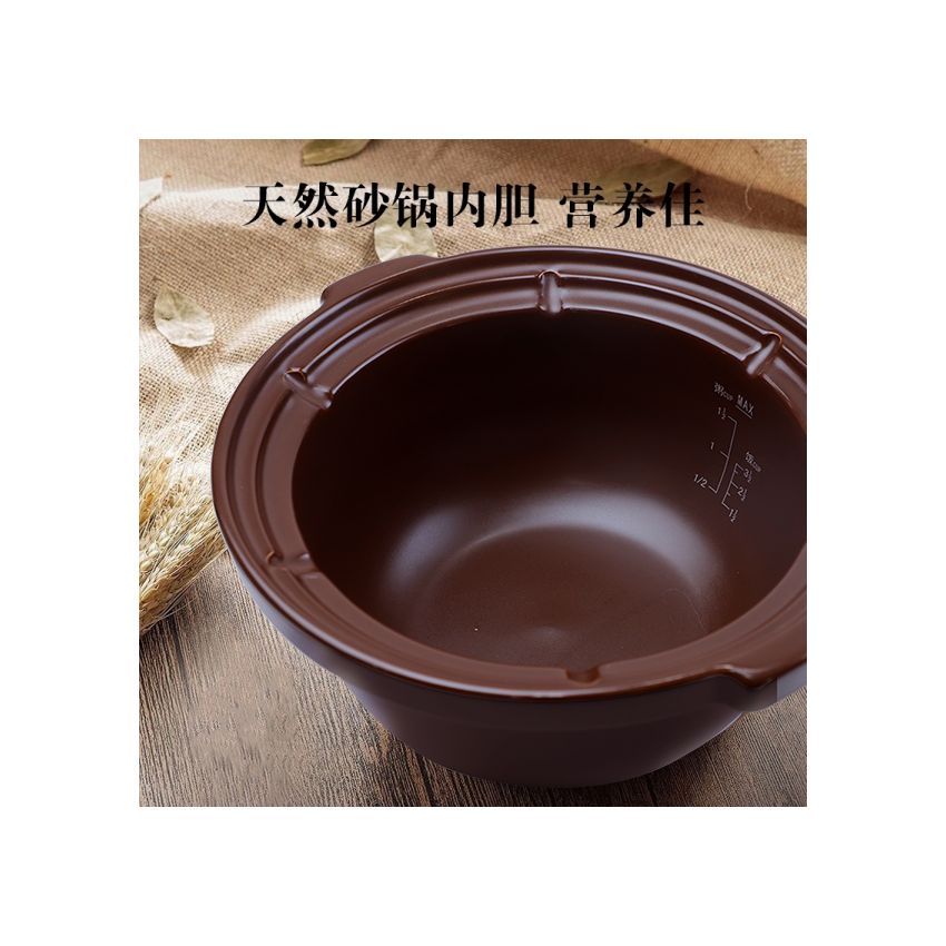 Tianji 天际 电炖锅电炖盅 煲汤锅炖汤锅 紫砂内胆立体环绕式加热智能预约可定时 4L