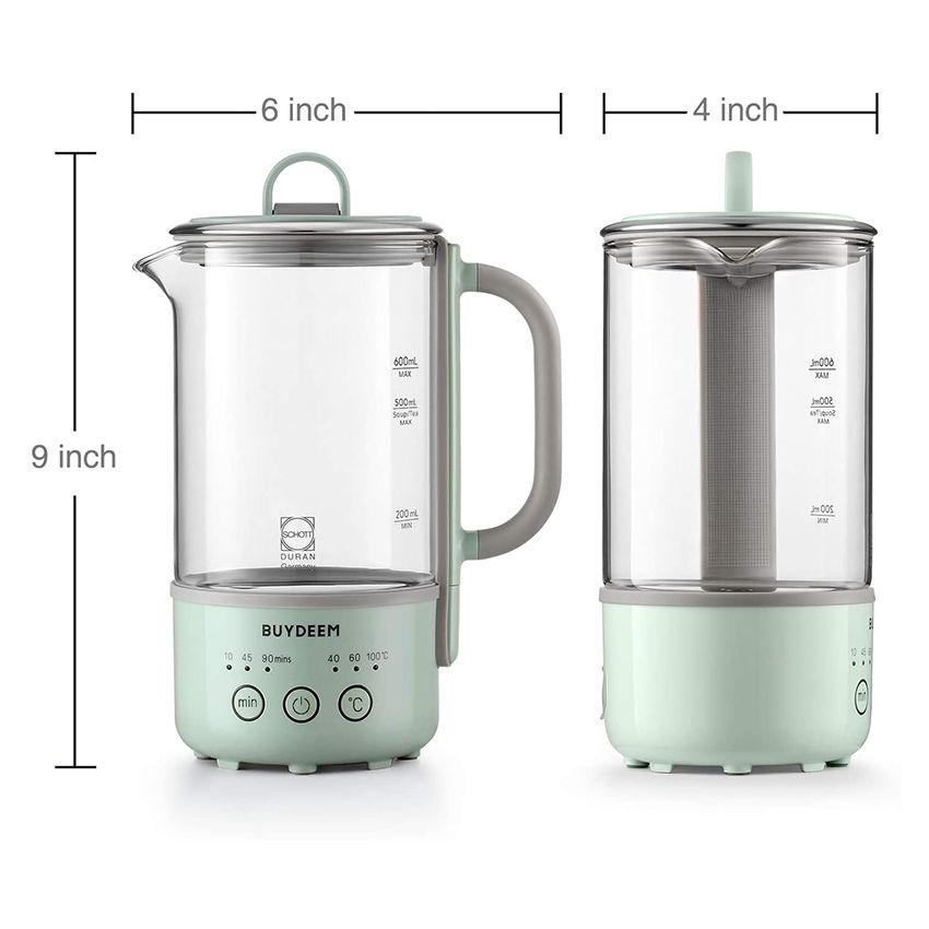 Buydeem北鼎 便携式养生壶K313 0.6升迷你容量 轻巧不占地