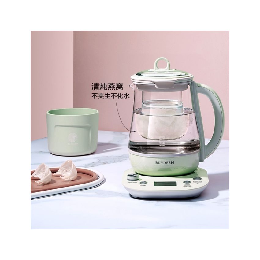 Buydeem北鼎 最新款小仙绿养生壶 K2763-BA炖煮一体 预约调时 带炖盅带茶篮